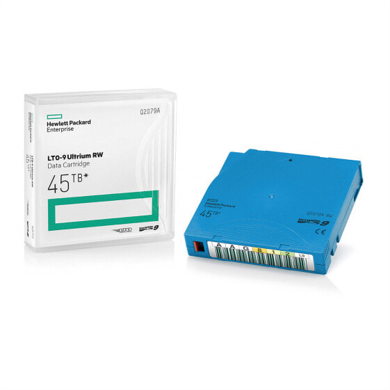 HPE Q2079A - Blank data tape - LTO - 45000 GB - 30 year(s) - Blue - 1.27 cm