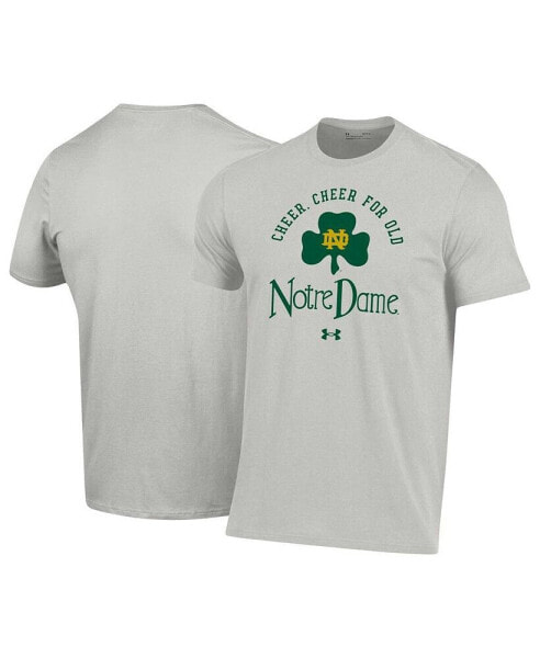 Men's Heather Gray Notre Dame Fighting Irish Cheer For Old T-shirt