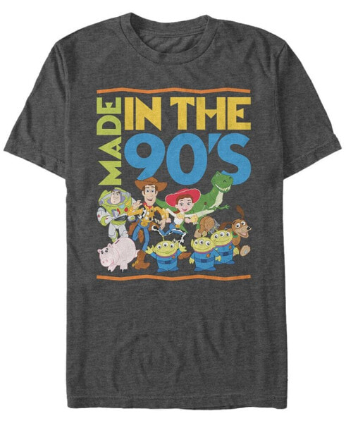 Disney Pixar Men's Toy Story Made in the 90's, Short Sleeve T-Shirt