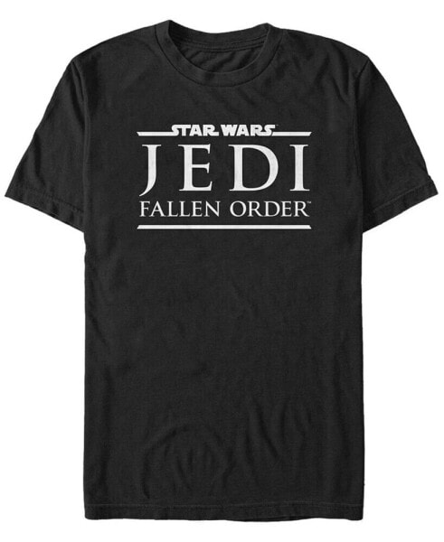 Star Wars Men's Jedi Fallen Order Logo Short Sleeve T-Shirt