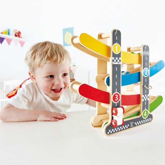 Hape Toys FAST FLIP RACETRACK - Building - Boy/Girl - 1.5 yr(s) - Multicolour