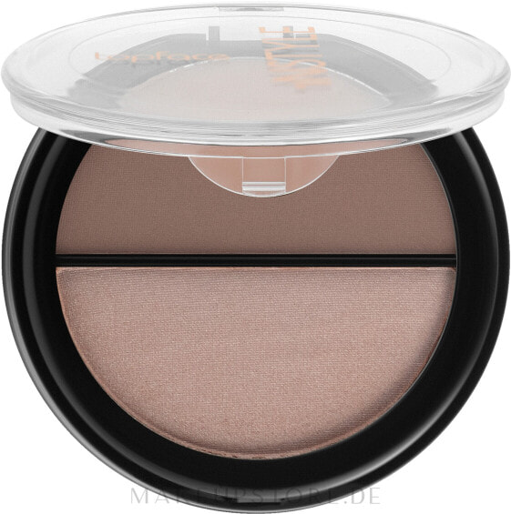 Highlighter und Konturierpuder für das Gesicht - Topface Instyle Highlighter Powder Contour 04