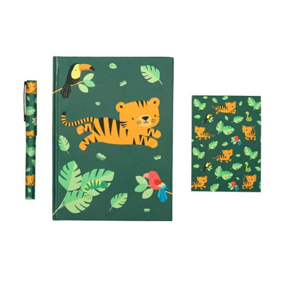 LITTLE LOVELY Tigre Design School Notebook