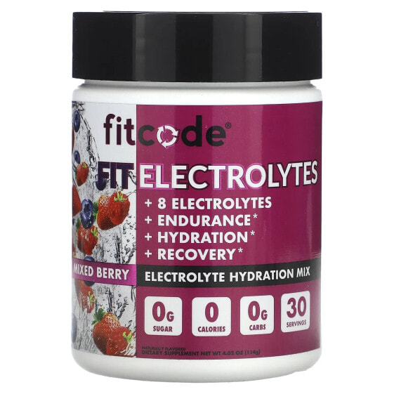 Электролитный микс Fit Electrolytes, смешанные ягоды 114 г