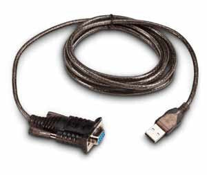 HONEYWELL USB to Serial Adapter - Black - 1.8 m - USB Type-A - DB-9 - Male - Female