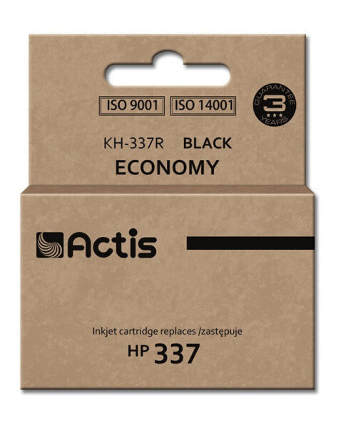 Actis KH-337R ink (replacement for HP 337 C9364A; Standard; 15 ml; black) - Standard Yield - Pigment-based ink - 15 ml - 1 pc(s) - Single pack