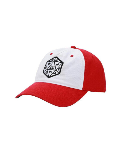 Men's Dungeons and Dragons 20-Sided Die Patch Adult Baseball Cap