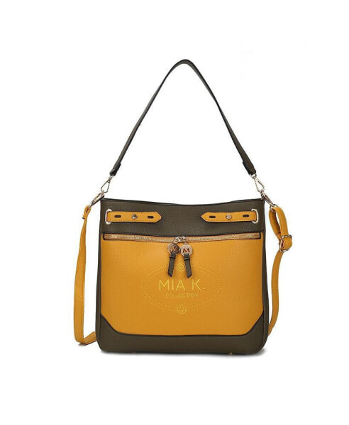 Evie two-tone Women s Shoulder bag by Mia K