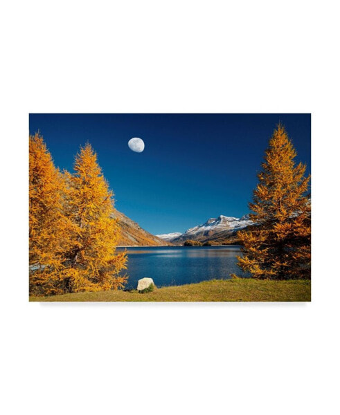Philippe Sainte-Laudy The Rock and The Moon Canvas Art - 37" x 49"
