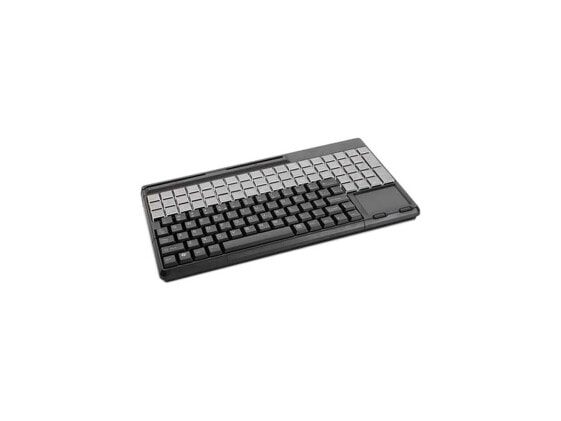 Cherry G86-61401EUADAA 14" USB POS Keyboard with Touchpad, 123 Programmable and