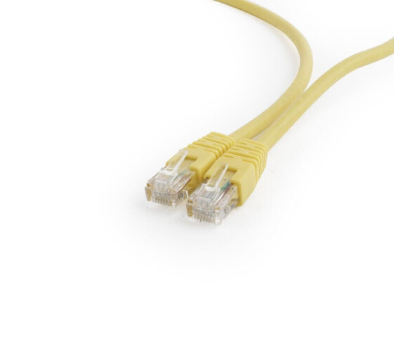 Gembird PP6U-5M/Y, 5 m, Cat6, U/UTP (UTP), RJ-45, RJ-45