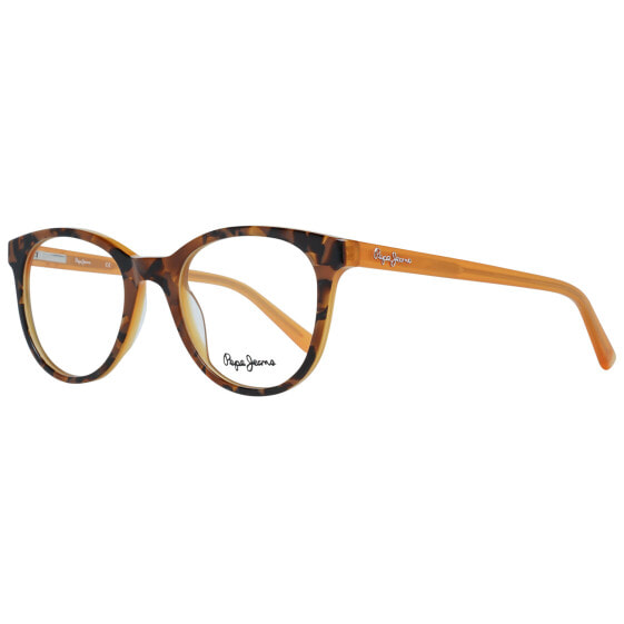 Pepe Jeans Brille PJ3285 C1 48 Zoie Damen Braun 48-19-140