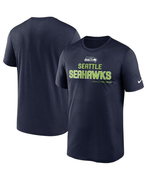 Men's College Navy Seattle Seahawks Legend Community Performance T-shirt