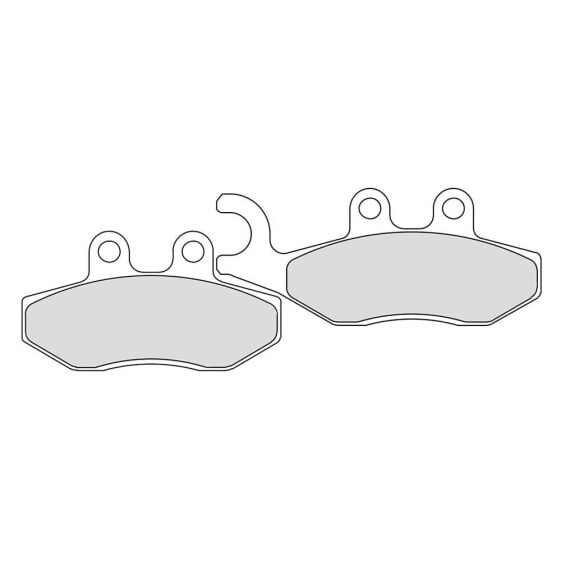 FERODO FDB2142ST Sinter sintered disc brake pads