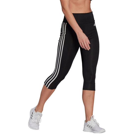 ADIDAS Designed 2 Move 3 Stripes High waist leggings