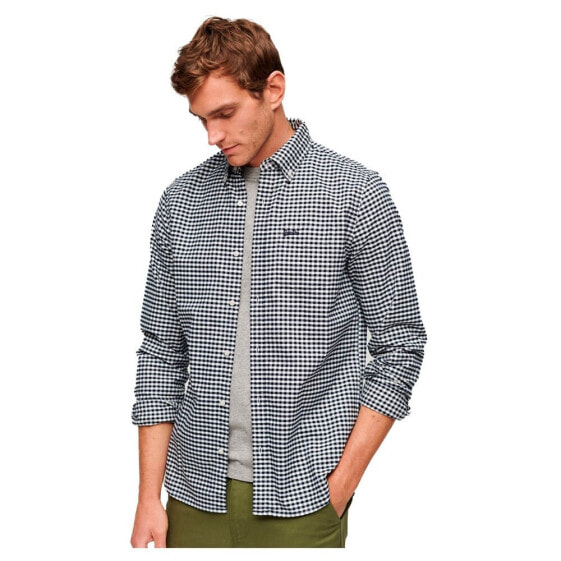 SUPERDRY Cotton Oxford long sleeve shirt