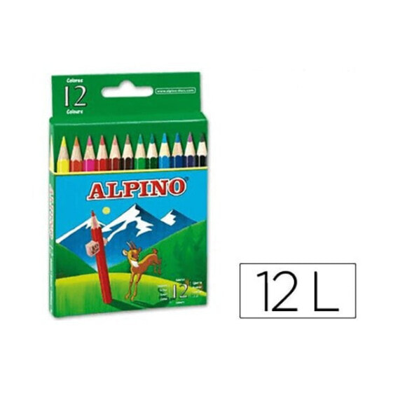Цветные карандаши Alpino Colored Pencils 12 Units