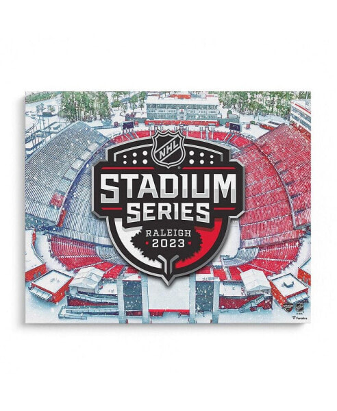 Washington Capitals vs. Carolina Hurricanes Unsigned 2023 NHL Stadium Series 16" x 20" Photo Print - Designed by Artist Brian Konnick