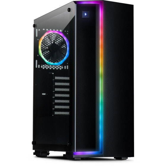 Inter-Tech S-3906 Renegade - Tower - PC - Black - ATX - ITX - micro ATX - Gaming - Multi