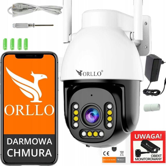 Kamera IP ORLLO Kamera IP Orllo zewnętrzna obrotowa zoom x10 ORLLO Z9 ULTRA