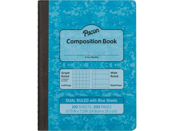 Pacon Dual Ruled Composition Book