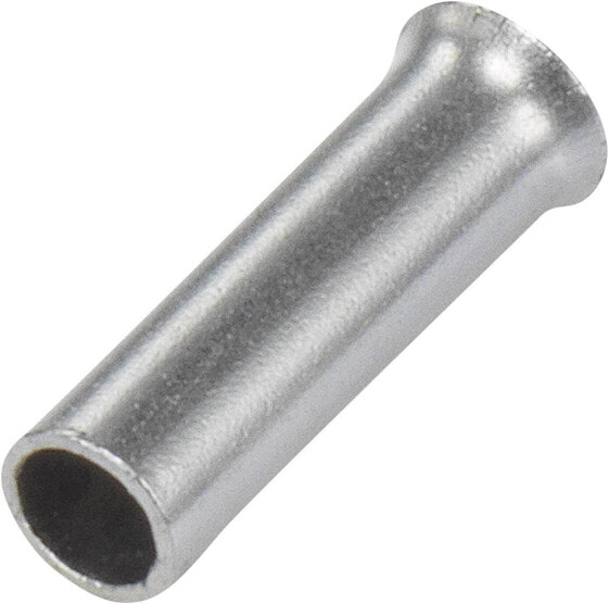 Conrad Electronic SE Conrad 1091259 - Wire end sleeve - Silver - Straight - Metallic - Copper - 0.75 mm²