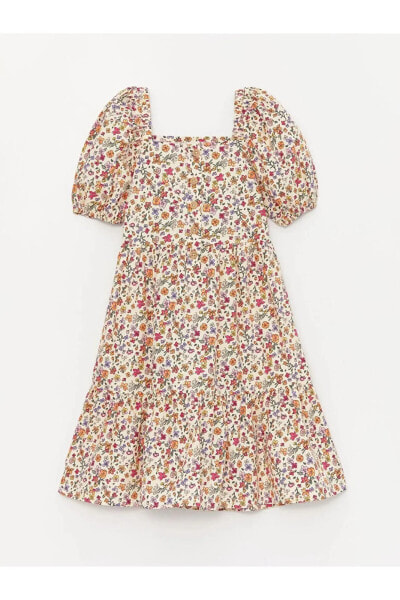 Платье для малышей LC WAIKIKI Детское платье с цветочным узором