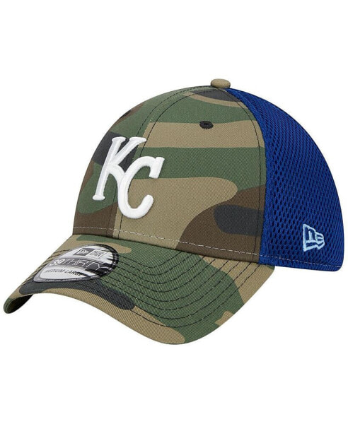 Men's Camo Kansas City Royals Team Neo 39THIRTY Flex Hat