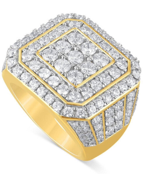 Men's Diamond Cluster Ring (5 ct. t.w.) in 10k Gold