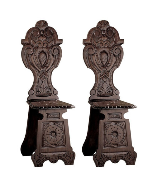 Demedici Palace Renaissance Chair, Set of 2