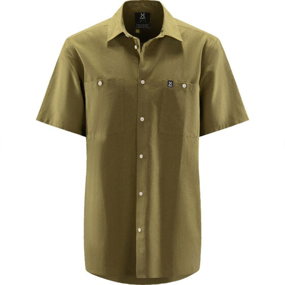 HAGLOFS Curious Hemp short sleeve shirt