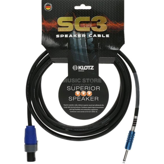 Klotz SC3-SP02SW Speaker Cable 2 m