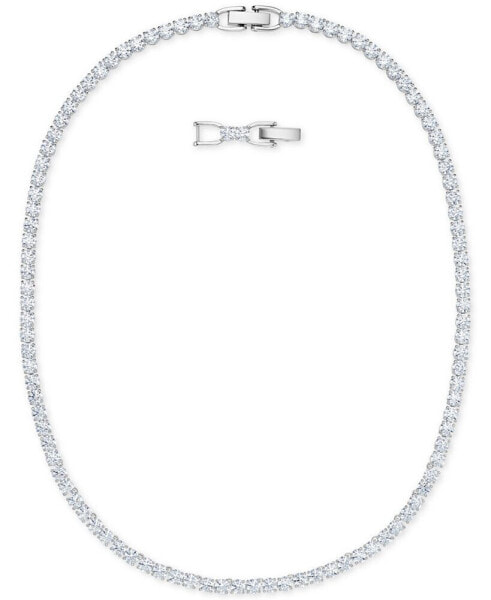 Crystal Collar Necklace, 14-7/8" + 1" extender