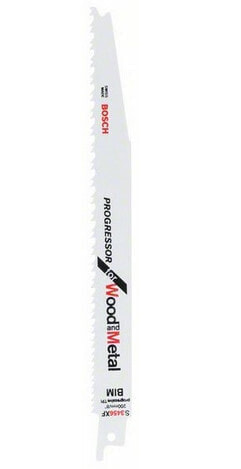 Bosch S 3456 XF - Sabre saw blade - Aluminum - Epoxy - Sheet metal - Wood with nails - Bimetal - 6 - 12 - 2.1 mm - 4.3 mm