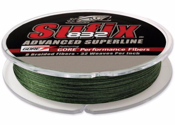 Sufix 832 Advanced Superline Braid 1200 Yards Fishing Line-Green-Pick Line Class