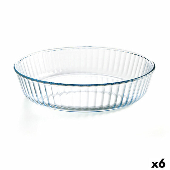 Форма для выпечки круглая Ô Cuisine 26 x 26 x 5,9 см прозрачная (6 штук)