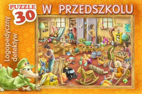 Komlogo Logopedyczny detektyw w przedszkolu - puzzle