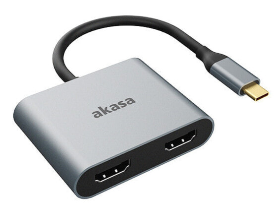 Akasa AK-CBCA26-18BK - 3.2 Gen 1 (3.1 Gen 1) - USB Type-C - HDMI output