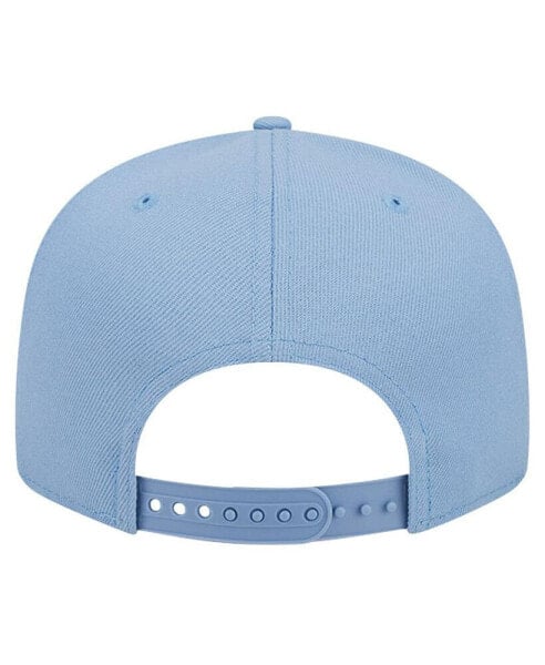 Men's Light Blue Memphis Grizzlies Evergreen Script Side Patch 9FIFTY Snapback Hat