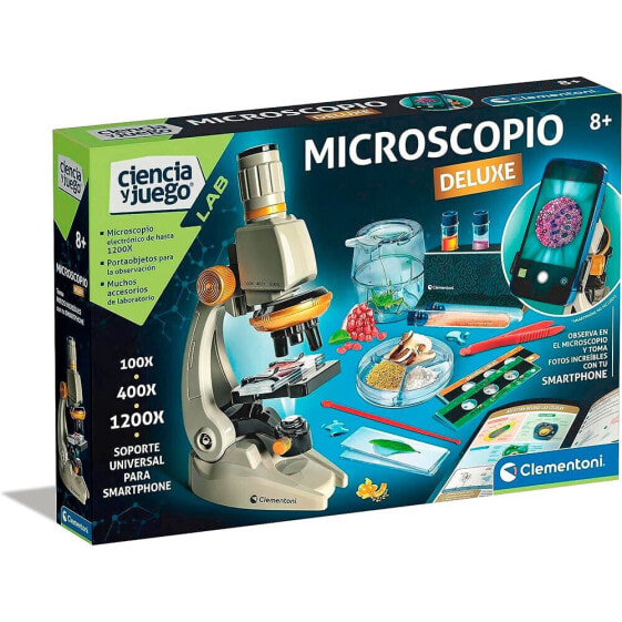 CLEMENTONI Smart Deluxe Microscopy Educational Toy