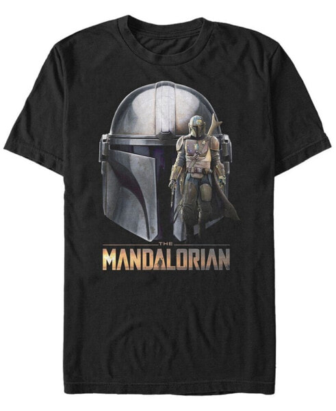 Men's Mando Head Short Sleeve Crew T-shirt