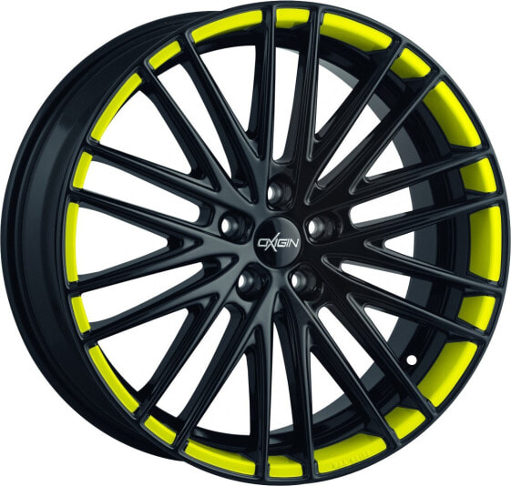 Колесный диск литой Oxigin 19 Oxspoke black foil primerose 7.5x17 ET45 - LK5/108 ML63.4