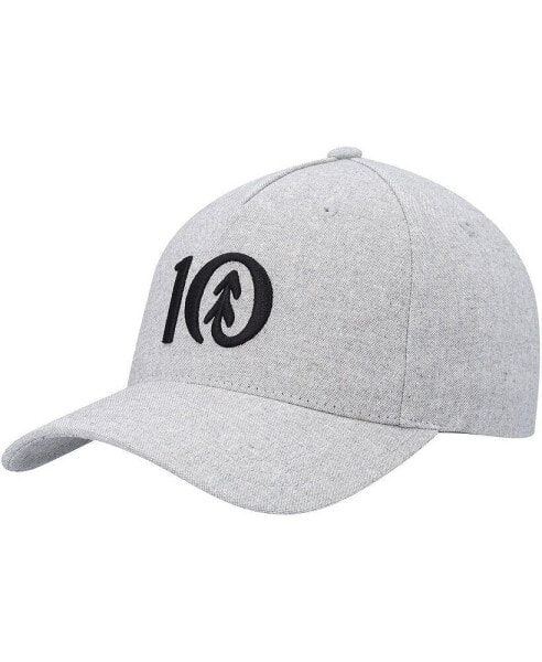 Men's Heathered Gray Logo Altitude Snapback Hat