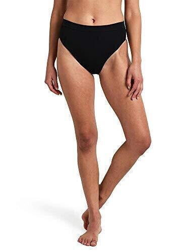 LSpace Women's Black Frenchi High Waist Bikini Bottoms Swimwear Size S