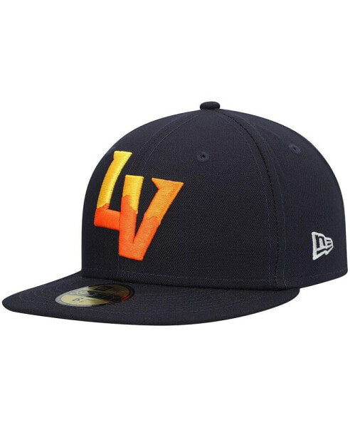 Men's Navy Las Vegas Aviators Authentic Collection Team Alternate 59FIFTY Fitted Hat