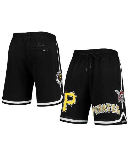 Men's Black Pittsburgh Pirates Team Shorts
