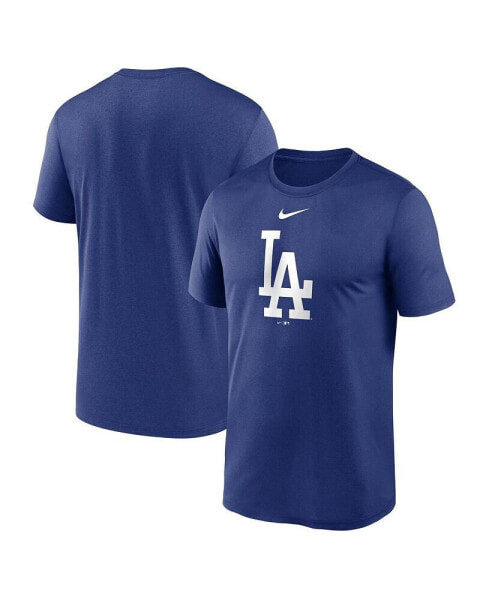 Men's Royal Los Angeles Dodgers New Legend Logo T-shirt