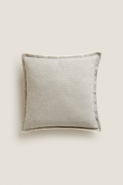 Chenille cushion cover