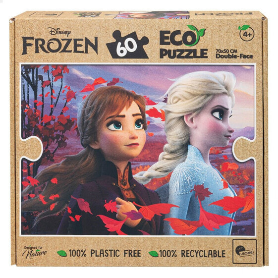 K3YRIDERS Disney Frozen Double Face To Coloring 60 Large Pieces Puzzle