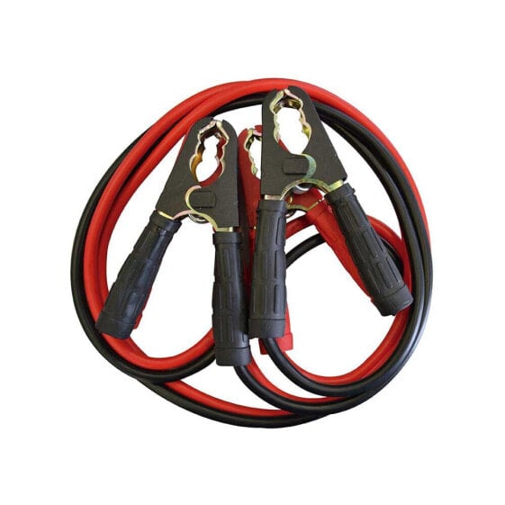 JBM 3 m x 35 mm starter cable with brass clamps 2 units